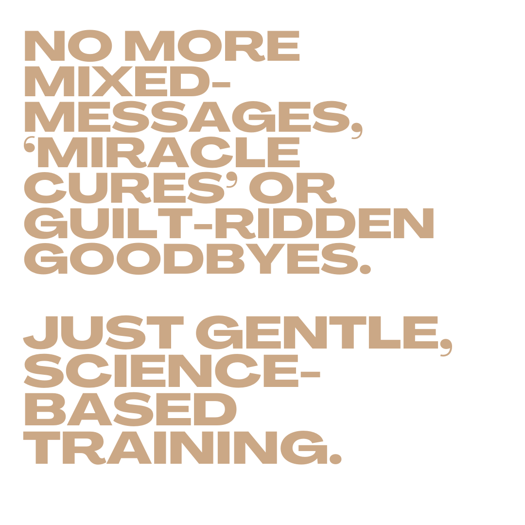 The Separation Anxiety Training Subscription - Training for busy lives